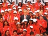 BIENVENIDA DEPORTISTAS, GUADALAJARA 2011.
EN EL PALACIO DE LA MONEDA EL PRESIDENTE DE LA REPUBLICA SEBASTIAN PINERA RECIBIO A LA DELEGACION CHILENA QUE REPRESENTO AL PAIS EN LOS XVI JUEGOS PANAMERICANOS, GUADALAJARA 2011. EN LA OCASION EL PRESIDENTE FIRMO EL PROYECTO DE LEY DE LA CREACION DEL MINISTERIO DEL DEPORTE.
SANTIAGO, CHILE
08/11/2011.
FOTO: MAX MONTECINOS/IND