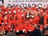 BIENVENIDA DEPORTISTAS, GUADALAJARA 2011.
EN EL PALACIO DE LA MONEDA EL PRESIDENTE DE LA REPUBLICA SEBASTIAN PINERA RECIBIO A LA DELEGACION CHILENA QUE REPRESENTO AL PAIS EN LOS XVI JUEGOS PANAMERICANOS, GUADALAJARA 2011. EN LA OCASION EL PRESIDENTE FIRMO EL PROYECTO DE LEY DE LA CREACION DEL MINISTERIO DEL DEPORTE.
SANTIAGO, CHILE
08/11/2011.
FOTO: MAX MONTECINOS/IND