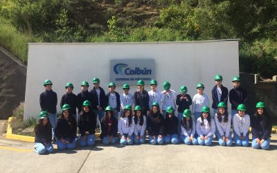 Viaje Pedagógico Central Hidroeléctrica Colbún Machicura