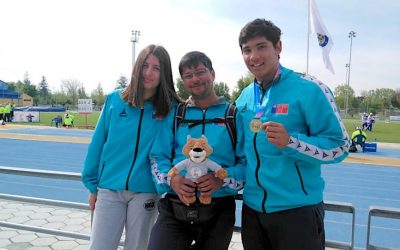 Campeón Nacional en el Nacional de Atletismo JDE Sub17