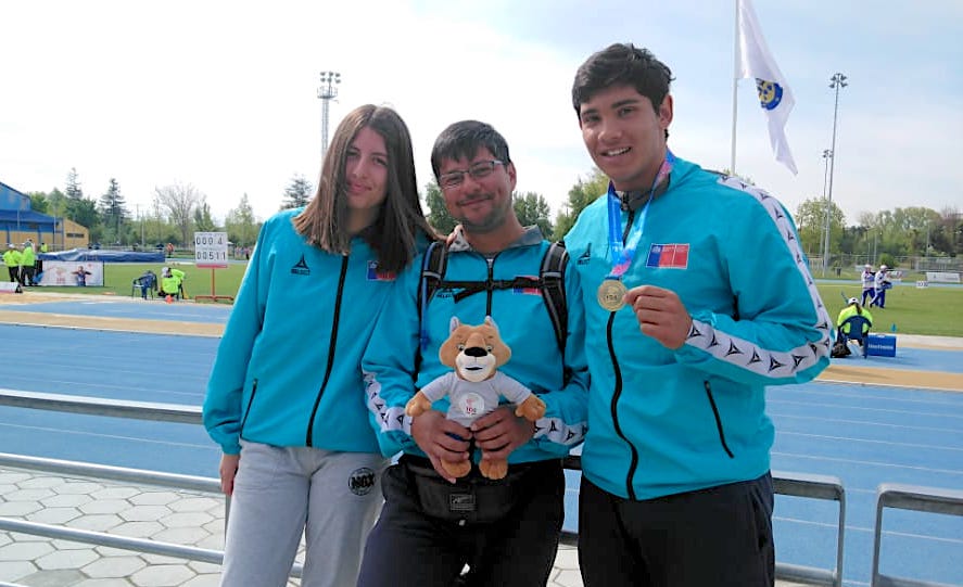 Campeón Nacional en el Nacional de Atletismo JDE Sub17