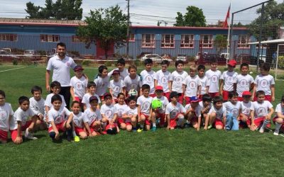 Amistoso cierre taller de fútbol