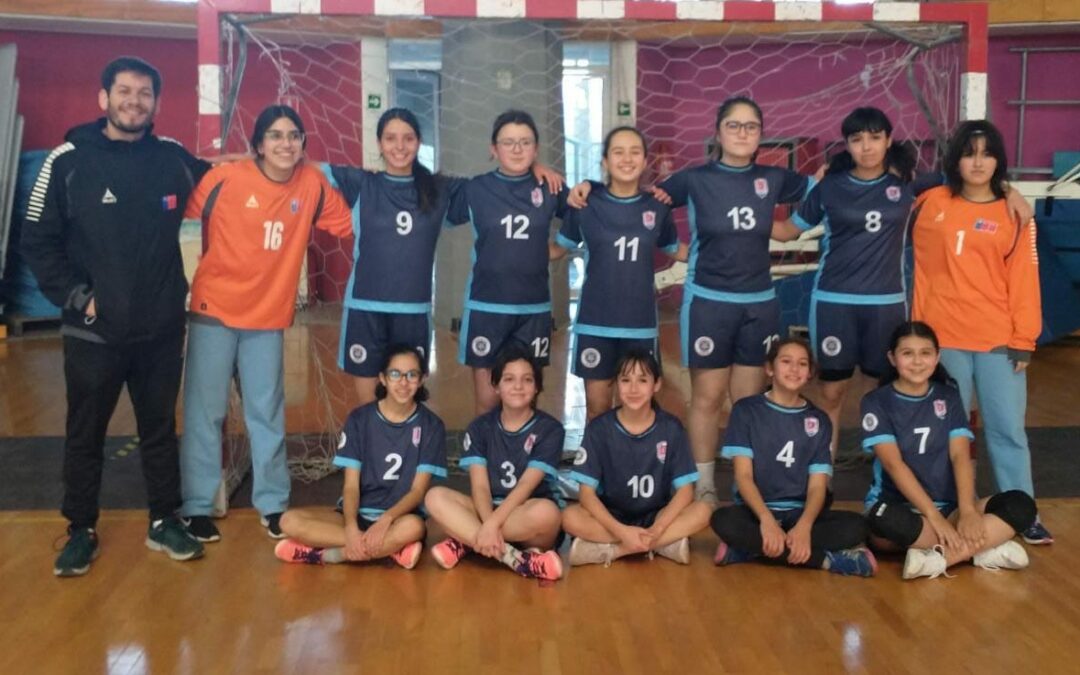 U14 se corona como campeón del balonmano JDE comunal