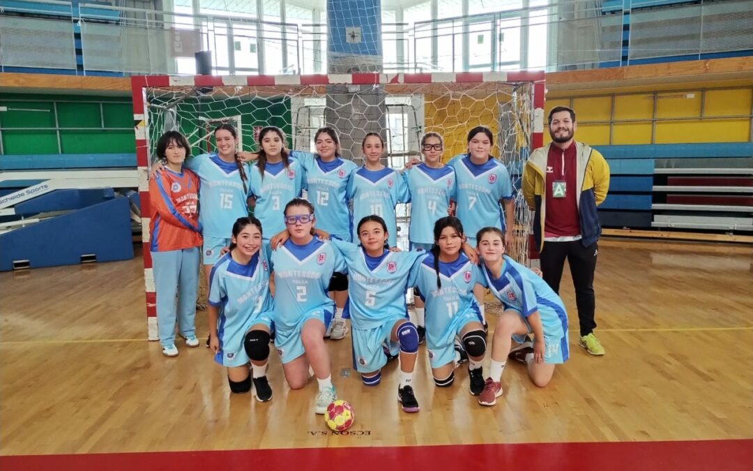 Campeones comunales de balonmano U14