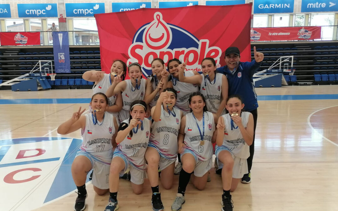 Campeonas Copa Soprole UC 2023 categoría infantil