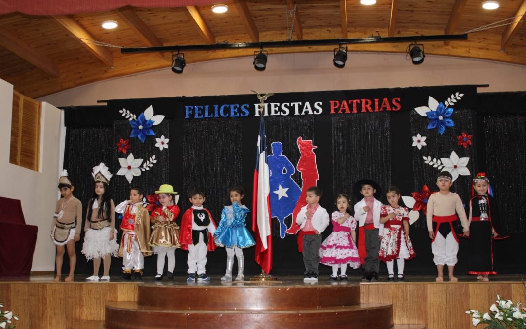 Celebración de la Fiesta de la Chilenidad en el Jardín Campanita