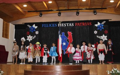 Celebración de la Fiesta de la Chilenidad en el Jardín Campanita