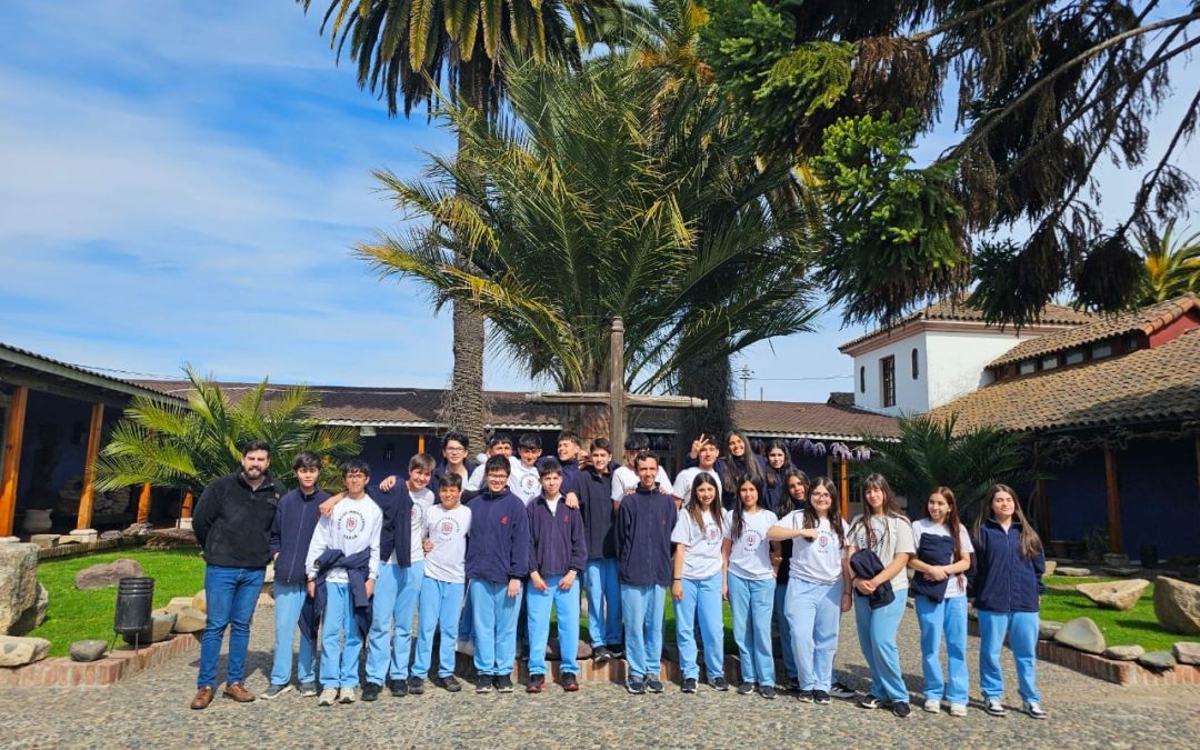 Visita pedagógica de 8° Básicos al Museo Colchagua