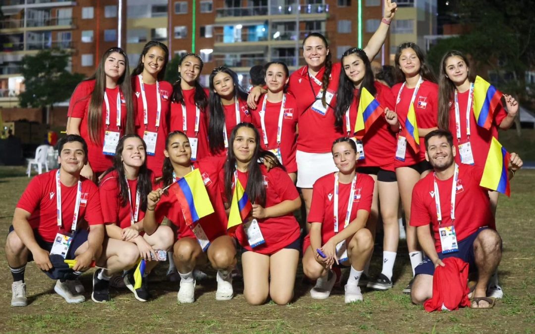 Inauguración del sudamericano escolar en Bucaramanga, Colombia