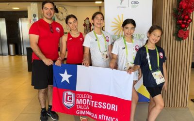 Preparándonos para el sudamericano de gimnasia rítmica en Aracaju