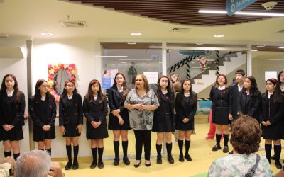 Llevando esperanza y música al Hospital Regional de Talca