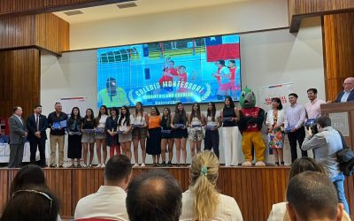 Reconocimiento a nuestros deportistas destacados en la ceremonia del IND Maule 2024