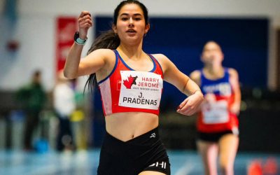 Josefa Pradenas gana el oro en el Torneo Harry Jerome 2025
