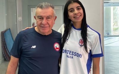 Amelia Guiñez Cerón sigue fortaleciendo su trayectoria en la natación