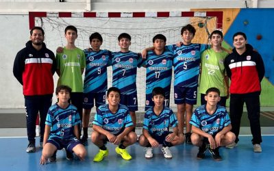 Triunfo rotundo en la Liga de Balonmano Menores