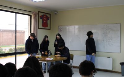 Una entretenida jornada de bingo en enseñanza media