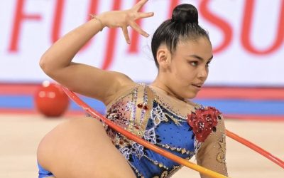 Dominga Badilla finalizó su participación en el Mundial Juvenil de Gimnasia Rítmica
