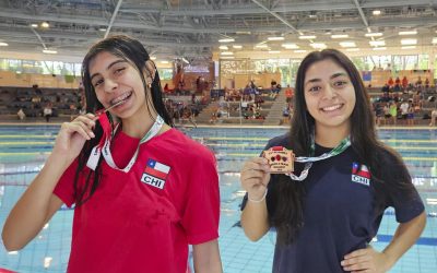 Dos medallas de bronce y nuevas clasificaciones para la natación chilena