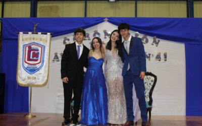 Coronación aniversario N°41 en enseñanza media