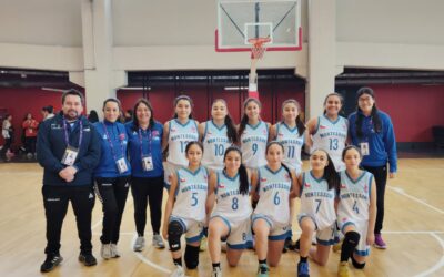 Básquetbol damas en los nacionales JDE