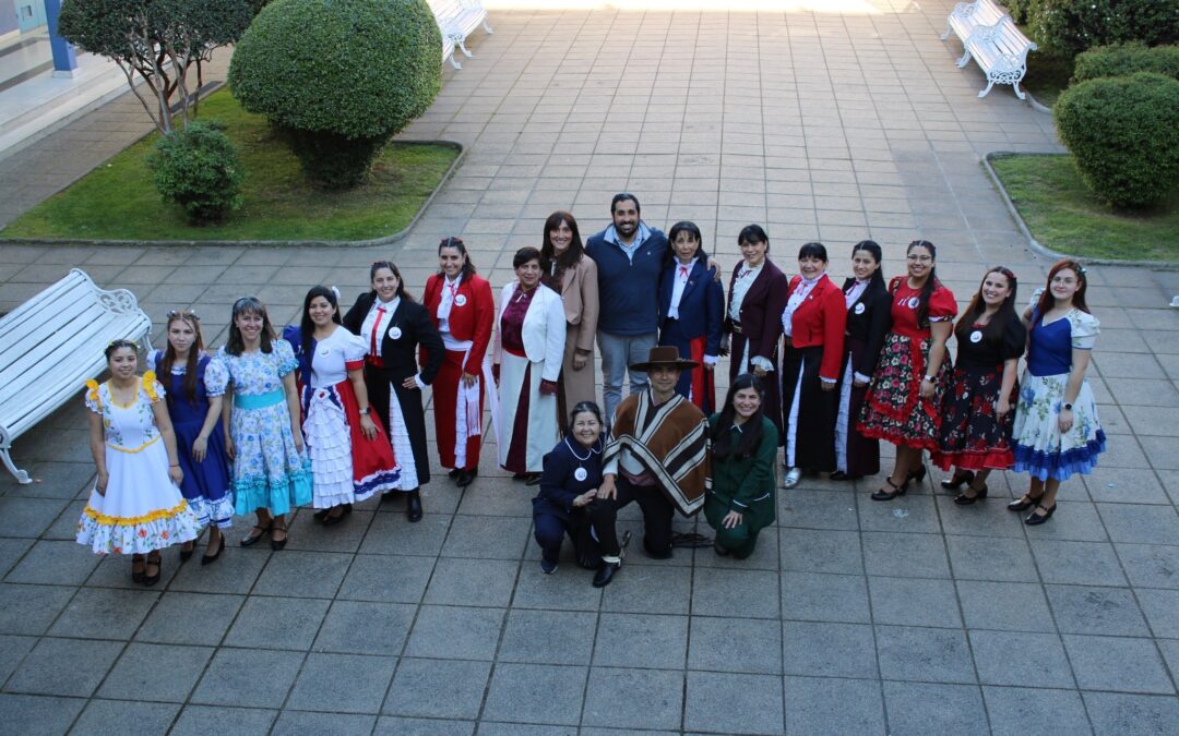 Ceremonia de Chilenidad en el Jardín Campanita