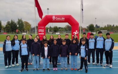 Selección de atletismo compite en la Copa Ciudad de Chillán
