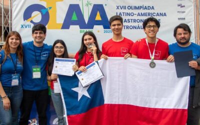 Rocío Mardones obtuvo medalla de plata en Olimpiada Latinoamericana de Astronomía y Astronáutica