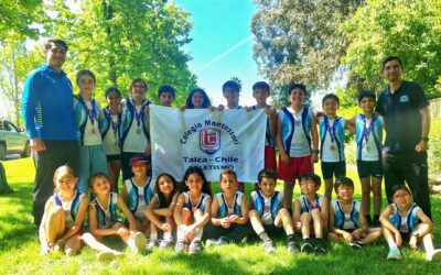 Comunal de atletismo menores en el Colegio Inglés de Talca