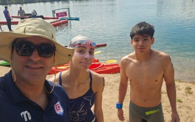 Participación en el Campeonato Nacional de Aguas Abiertas