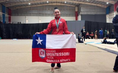 Participación de Dominga Badilla Muñoz en el Sudamericano de gimnasia rítmica