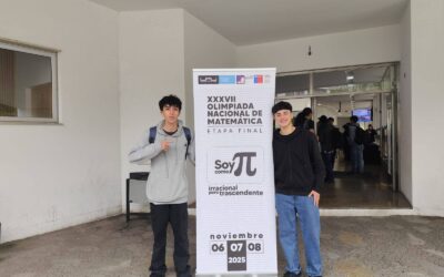 Estudiantes representan al colegio en la final nacional de la Olimpiada de Matemática