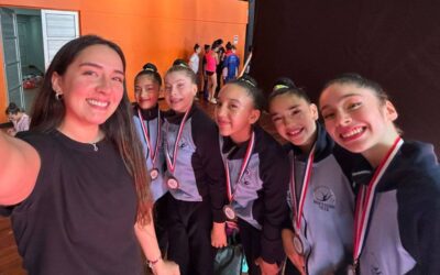 Semana de alto nivel en el Nacional Federado de Gimnasia Rítmica en Nueva Imperial