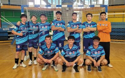 Liga Regional Federada juvenil varones en el Gimnasio Regional