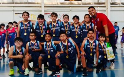 Masivo de mini básquetbol en el Polideportivo de Curicó