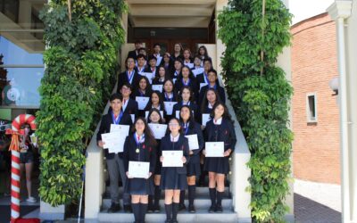 Ceremonias de finalización de 8° básico 2025