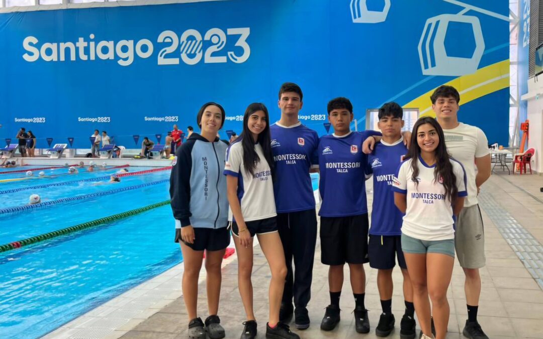 Participación en el nacional de natación