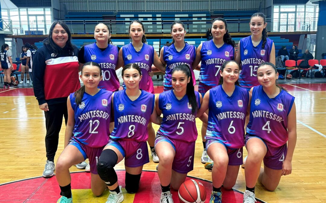 Triunfo en el debut de básquetbol damas U14 en Juegos Deportivos Escolares