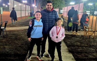 Tenis del Colegio Montessori destacó en el inicio del Torneo G3 en Talca
