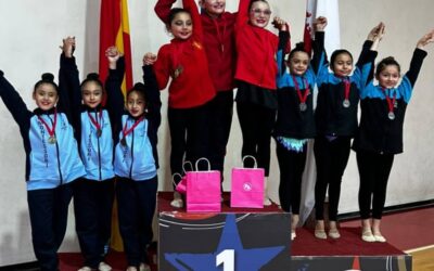 Destacada participación de nuestras gimnastas en la Copa España