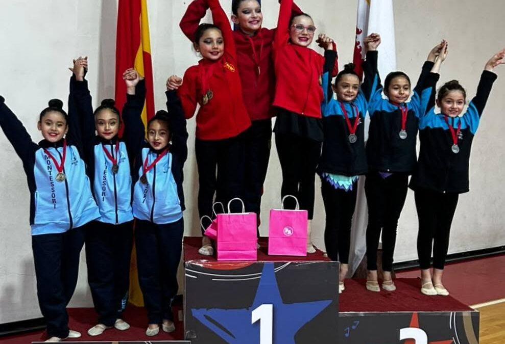 Destacada participación de nuestras gimnastas en la Copa España