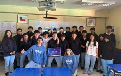 Estudiantes del electivo de Ingeniería participaron en charla vocacional junto a la Universidad Técnica Federico Santa María
