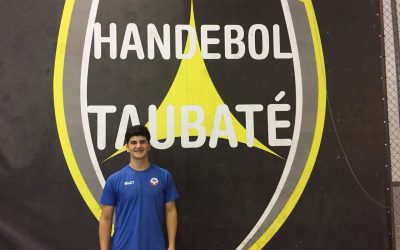 Felipe Gutiérrez de Gira con Selección Chilena Balonmano