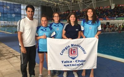 Nadadoras Club Montessori en Podio Nacional y Convocadas a Preselección Chilena